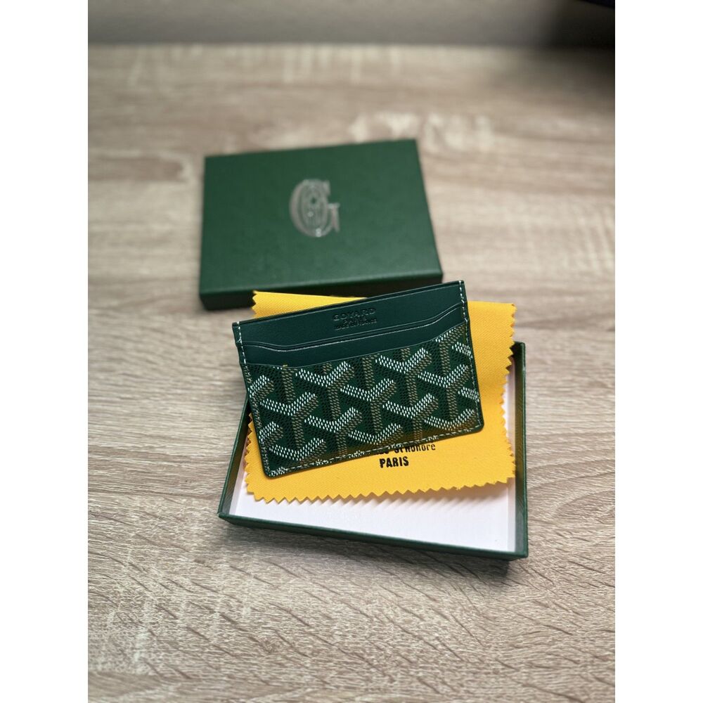 Goyard Green Wallet Cardholder